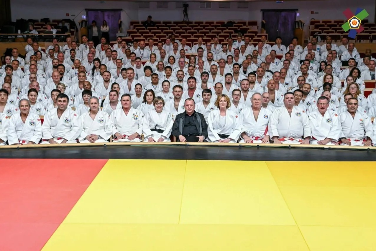 Our judges and coaches at the international judo seminar – PHOTO