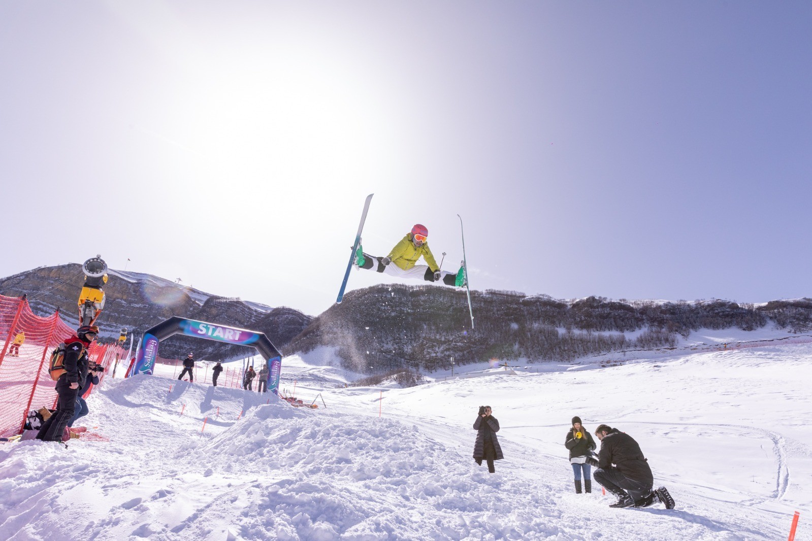 The development of the mogul freestyle skiing in Azerbaijan was discussed - PHOTO