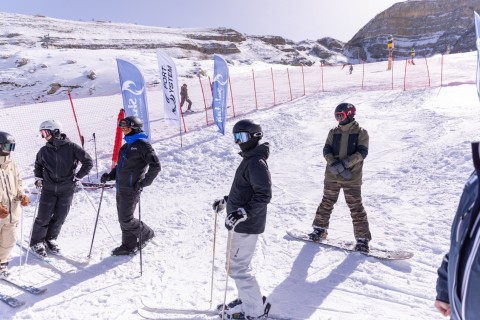 The development of the mogul freestyle skiing in Azerbaijan was discussed - PHOTO