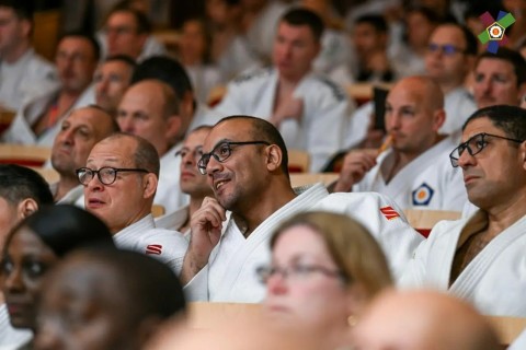 Судьи и тренеры по дзюдо на международном семинаре - ФОТО