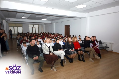 “Söz verirəm” "Evrika"da - FOTO