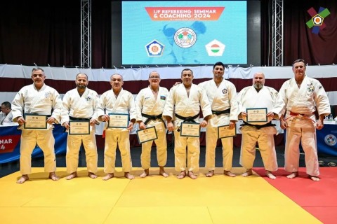 Our judges and coaches at the international judo seminar – PHOTO