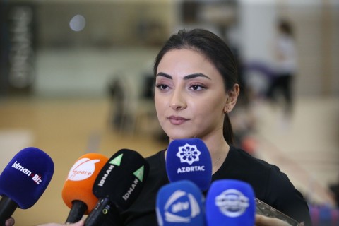 Гимнастки из Нахчывана и Культурного центра "Зиря" начали тренировки на Национальной арене гимнастики - ФОТО - ВИДЕО