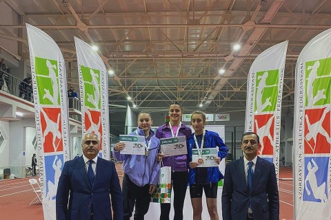 2 gold medals from Lamiya Valiyeva, leaders on the podium - PHOTO