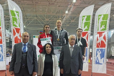 2 gold medals from Lamiya Valiyeva, leaders on the podium - PHOTO