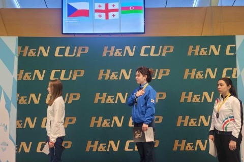 Azerbaijani shooter won a medal in Munich