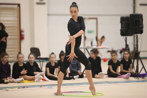 Mariana Vasileva yığmanın hazırlığını izləyib - FOTO