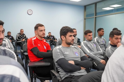 Barış Şimşək “Turan Tovuz”la görüşüb - FOTO