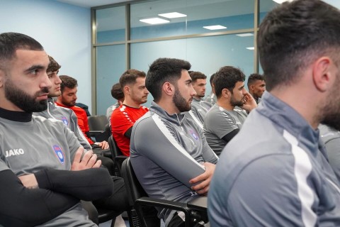 Barış Şimşək “Turan Tovuz”la görüşüb - FOTO