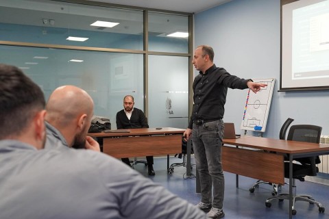 Barış Şimşək “Turan Tovuz”la görüşüb - FOTO