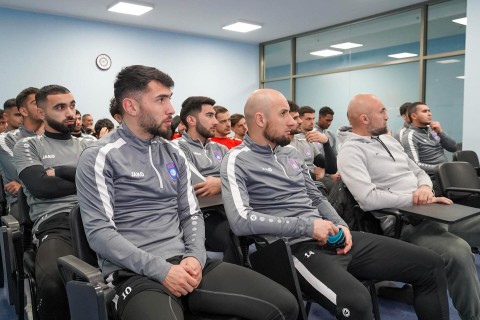 Barış Şimşək “Turan Tovuz”la görüşüb - FOTO