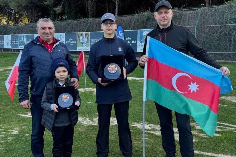 The Azerbaijani golfer was second in Antalya