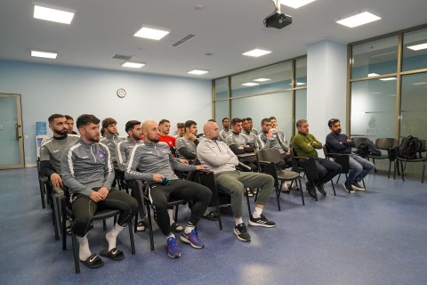 Barış Şimşək “Turan Tovuz”la görüşüb - FOTO