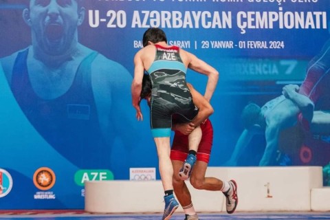 Azerbaijan Wrestling Championship starts - PHOTO
