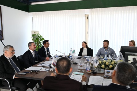 Bakıda yeni təsis edilən Beynəlxalq Çövkən Federasiyasının baş assambleyası keçirilib - FOTO