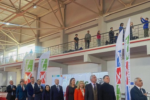 Bakıda lisenziya xarakterli turnirin açılış mərasimi olub - FOTO
