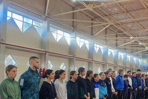 Bakıda lisenziya xarakterli turnirin açılış mərasimi olub - FOTO