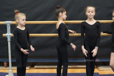Milli Gimnastika Arenasında 70 gimnastın iştirakı ilə hazırlıq başlayıb - FOTO