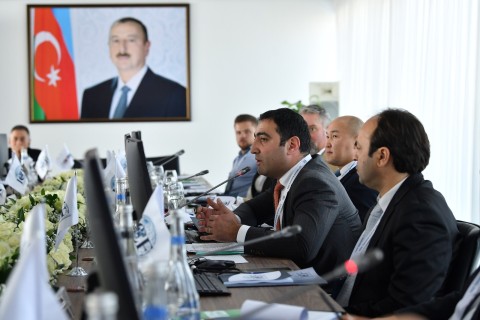 Bakıda beynəlxalq federasiyanın rəhbər vəzifələrinə seçkilər keçirilib - FOTO