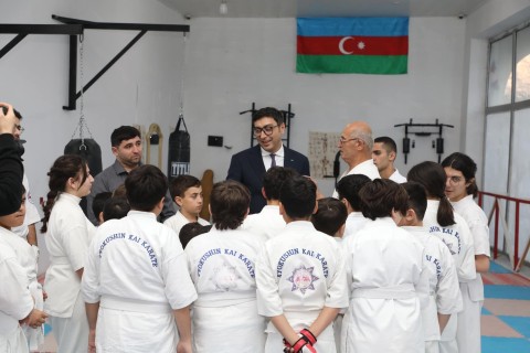 Fərid Qayıbov “Lənkəran”ın fəaliyyəti ilə tanış olub - FOTO