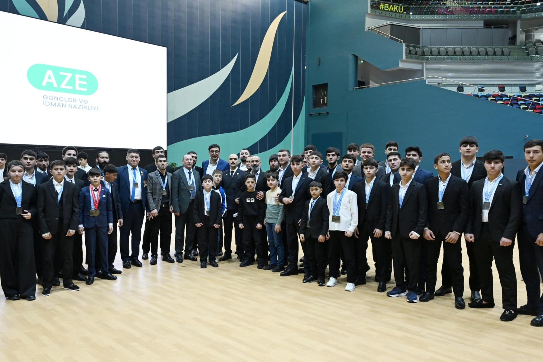 Farid Gayibov met with athletes - PHOTO