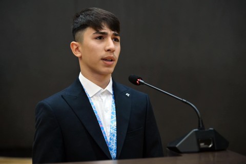 Farid Gayibov met with athletes - PHOTO