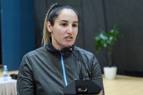 Farid Gayibov met with athletes - PHOTO
