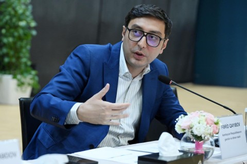 Farid Gayibov met with athletes - PHOTO