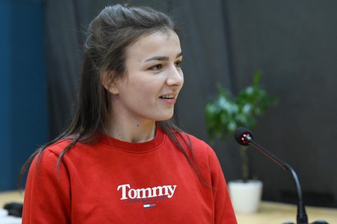 Farid Gayibov met with athletes - PHOTO