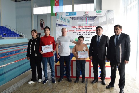 An open swimming tournament was held in Gusar - PHOTO