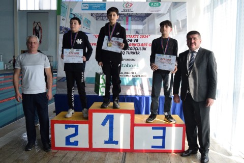 An open swimming tournament was held in Gusar - PHOTO