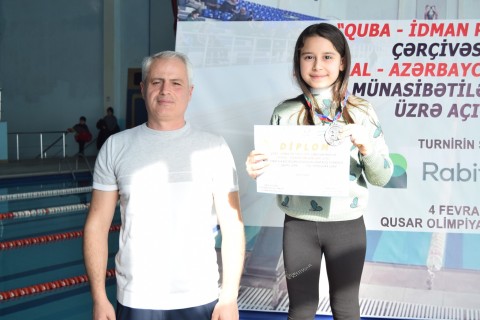 An open swimming tournament was held in Gusar - PHOTO