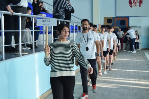 An open swimming tournament was held in Gusar - PHOTO