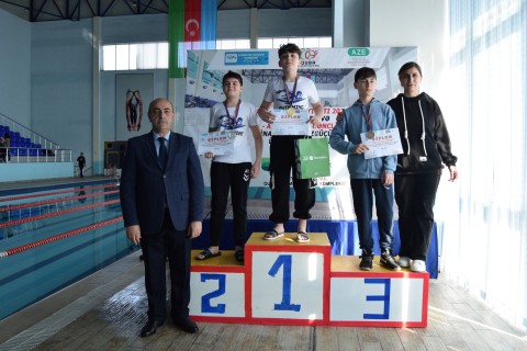 An open swimming tournament was held in Gusar - PHOTO