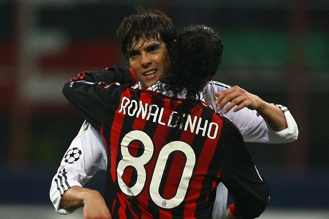Özil, Materazzi, Kaka, Ronaldinho, Rivaldo, and Henry again in the World Championship
