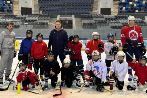 For the first in the history of Azerbaijan: Ice hockey team