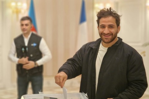 İdmançılarımız Azərbaycanda və ölkədən kənarda seçkidə fəal iştirak ediblər - FOTO