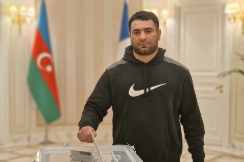 İdmançılarımız Azərbaycanda və ölkədən kənarda seçkidə fəal iştirak ediblər - FOTO