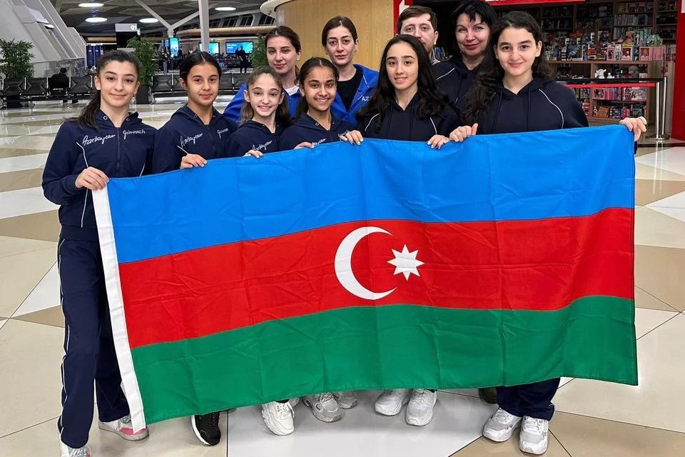 Azerbaijani artistic gymnasts left for Luxembourg