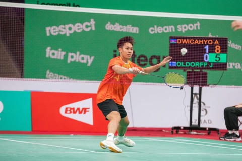 Azerbaijani badminton player in the 1/8 finals - PHOTO - VIDEO