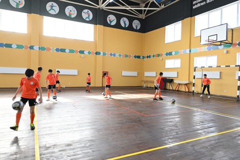 Türkanda idman kompleksi açılıb - FOTO