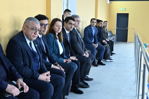 Türkanda idman kompleksi açılıb - FOTO