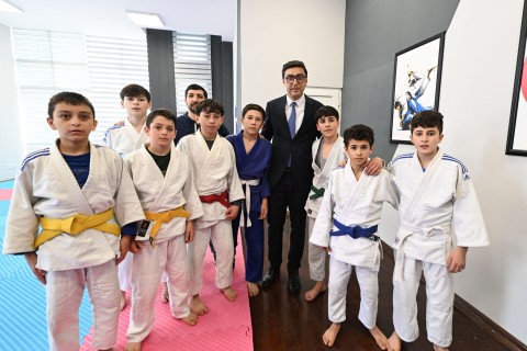 Türkanda idman kompleksi açılıb - FOTO
