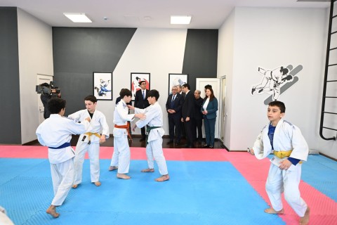 Türkanda idman kompleksi açılıb - FOTO