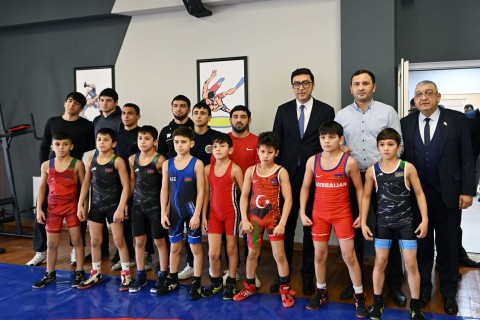 Türkanda idman kompleksi açılıb - FOTO
