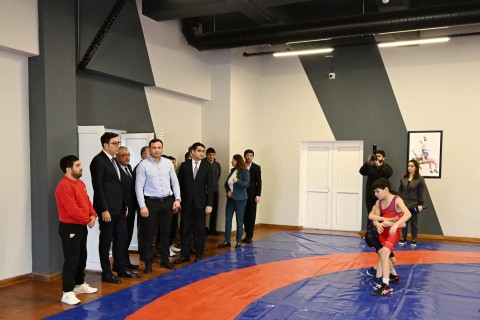 Türkanda idman kompleksi açılıb - FOTO