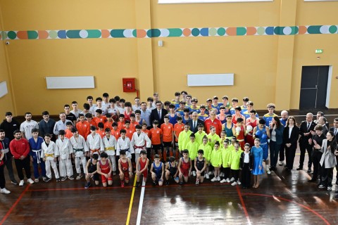 Türkanda idman kompleksi açılıb - FOTO