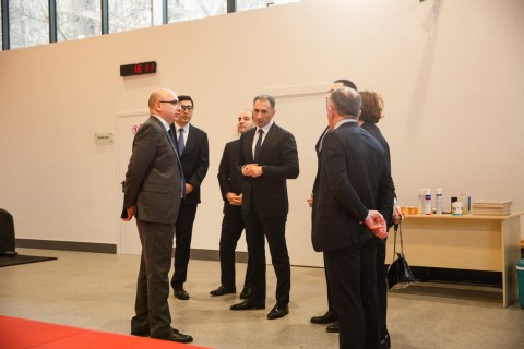 The minister got acquainted with the Training Center - PHOTO