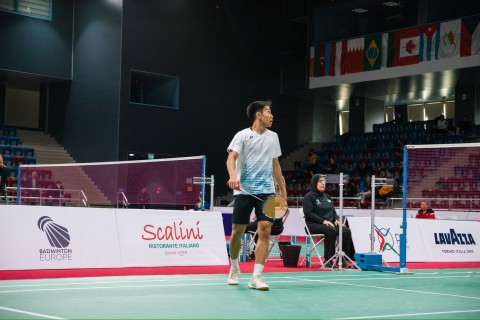 Azerbaijani badminton player is in the 1/4 finals - PHOTO