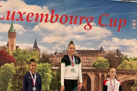 Azerbaijani gymnasts won 9 medals in Luxembourg - PHOTO